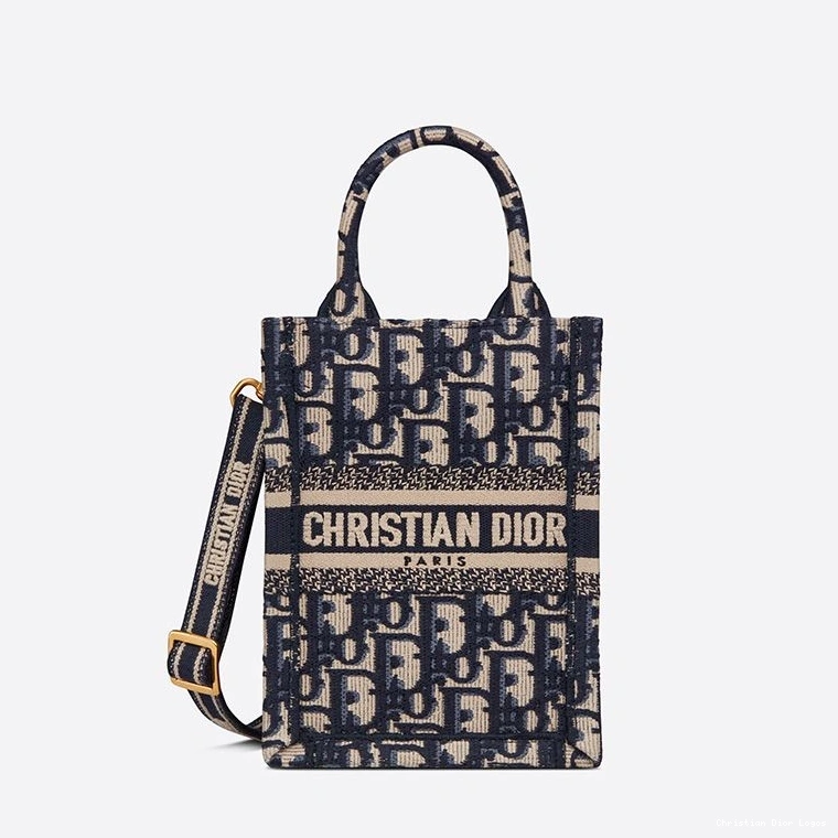 Cheap Motif Book Oblique Canvas Miniature Dior Tote Blue 0712 Luxury